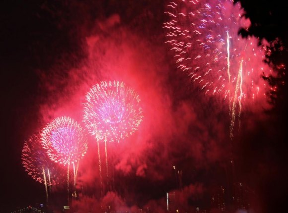 Where Roosevelt Islanders Can -- and Can't -- See 4th of July Fireworks, This Year 4th of July Fireworks, 2018. You need to go downtown to see them live in 2019.